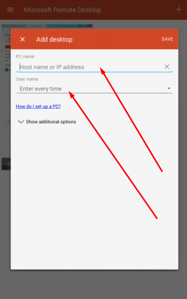 cara menjalankan RDP di hp android
