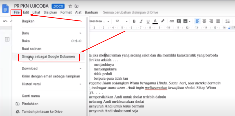 Cara Membuat Ujian Online di Google form