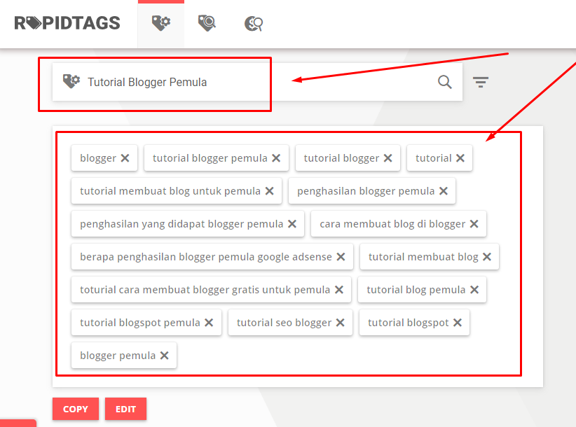 Tag Generator