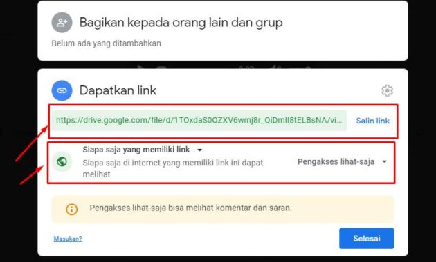 share link google drive file