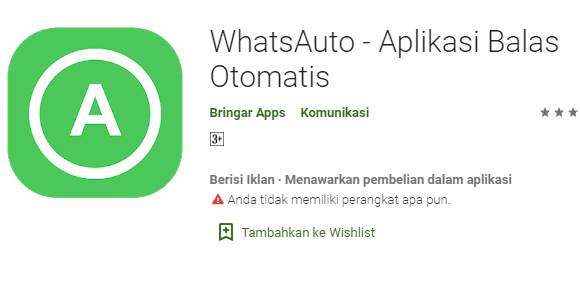 Cara Membuat Pesan otomatis di WhatsApp