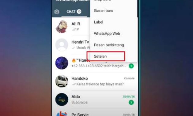 cara membalas pesan wa otomatis