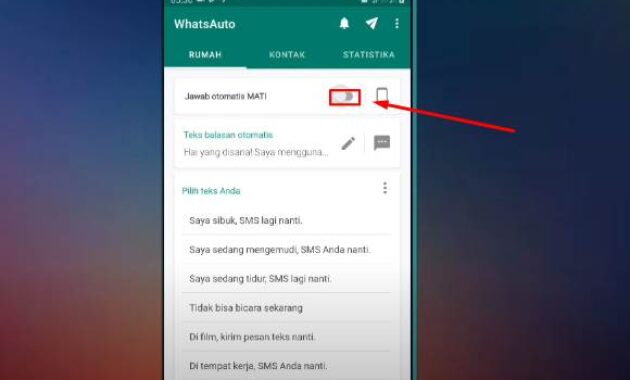 Cara seting whatsauto