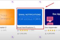 email notification for google forms