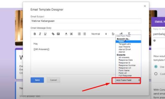 Cara Membuat Notifikasi Email Otomatis Di Google Forms