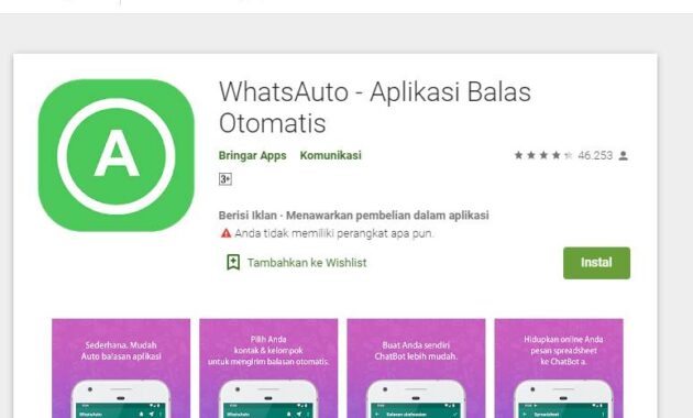 Aplikasi balas otomatis
