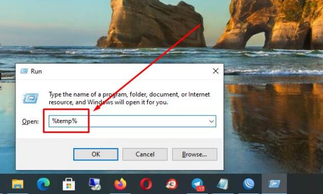 fitur Run di windows 10
