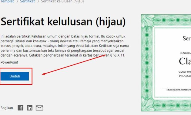 download template sertifkat