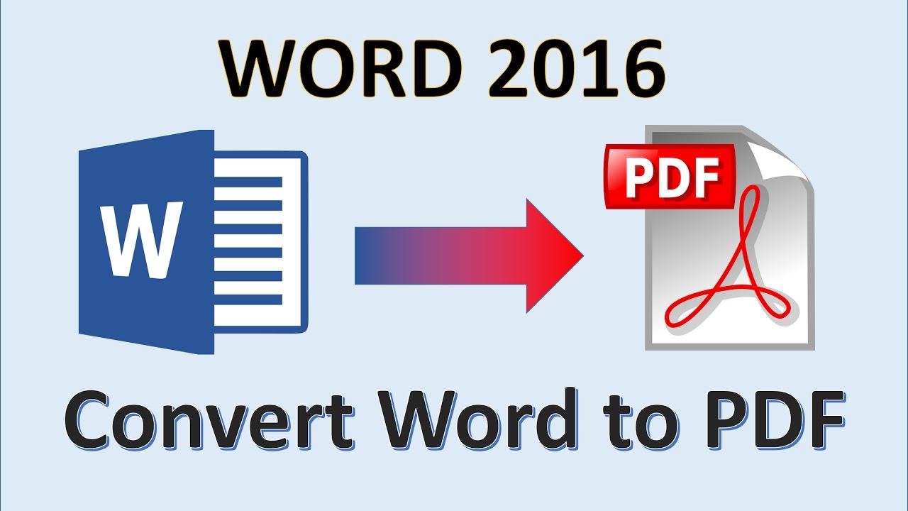 Convert Ms Word Document To Pdf File