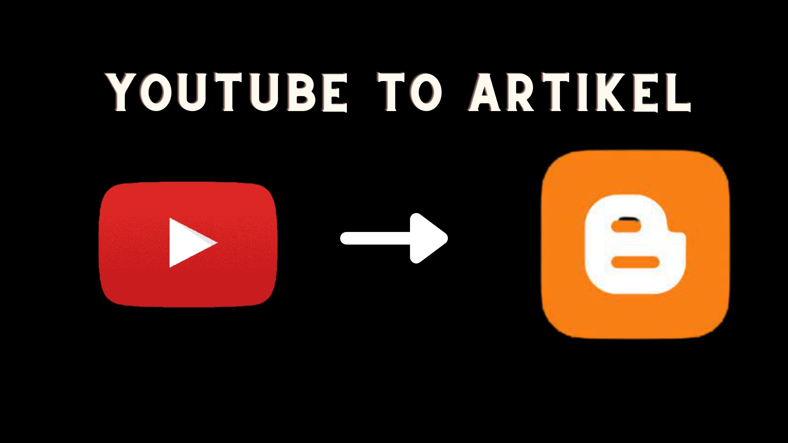 youtube to article